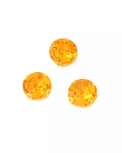 Стразы в оправе акрил д.1см (100шт) арт. СВО-35-10-34125.004