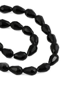 Бусы хрусталь "Капля" р.0,8x1,2 см (1 уп = 2нити ~120 бусин) арт. БСТ-40-2-18563.002