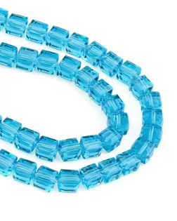 Бусы хрусталь р.1х1 см ( 1 уп = 1 нить ~80 бусин) арт. БСТ-38-5-18534.007