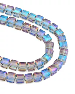 Бусы хрусталь р.1х1 см ( 1 уп = 1 нить ~80 бусин) арт. БСТ-38-10-18534.013