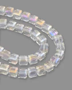 Бусы хрусталь р.1х1 см ( 1 уп = 1 нить ~80 бусин) арт. БСТ-38-13-18534.010