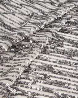 Пайетка на сетке Бахрома арт. КПГН-77-4-20689.004