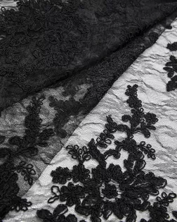 Гипюр на сетке Сутаж арт. КПГН-24-7-8320.004