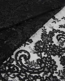 Гипюр-сутаж на сетке "Мадонна" арт. КПГН-65-9-20204.001