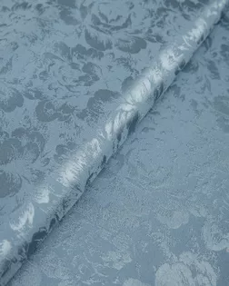 Атлас жаккард "Моар" цветы арт. ЖКА-6-28-7036.028