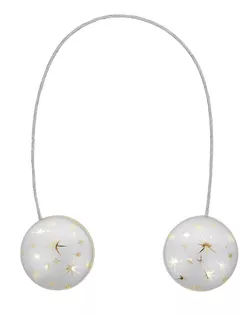 Магнитные клипсы с тросом (30см) d 45 (2Р3) 1шт арт. АРС-45354-1-АРС0001022355