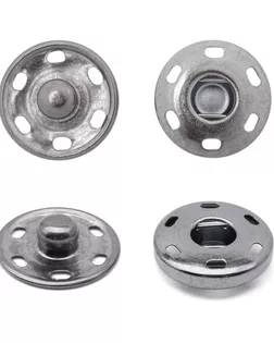 Г13975 Кнопка пришивная 19мм (черный никель) арт. АРС-59368-1-АРС0001073057