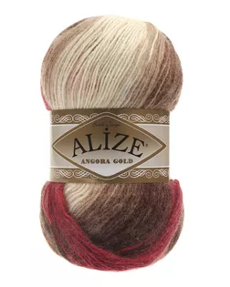 Пряжа ALIZE 'Angora Gold Batik' 100гр.550м (80%акр, 20%шерсть) ТУ (4574 секционный) арт. АРС-51918-1-АРС0001090817