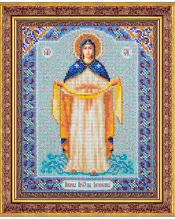 Б1066 Набор для вышивания бисером 'Паутинка' 'Пр.Богородица Покрова', 20*25 см арт. АРС-54284-1-АРС0001112480