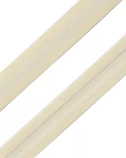 Косая бейка 15 мм*132м (х/б) (004 молочный) арт. АРС-57447-1-АРС0001172929