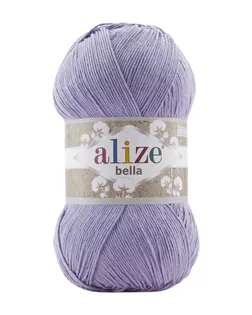 Пряжа ALIZE 'Bella 100' 100гр. 360м.(100% хлопок) (158 лаванда) арт. АРС-51981-1-АРС0001236405