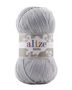Пряжа ALIZE 'Bella 100' 100гр. 360м. (100% хлопок) (21 серый) арт. АРС-59308-1-АРС0001236411