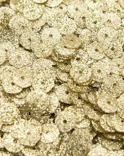 Пайетки 'Глиттер', 6мм, Astra&Craft, 10г (9117 золото) арт. АРС-56354-1-АРС0001240443