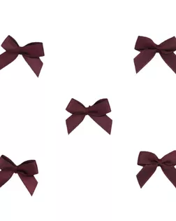 D2040/BAD06AA Бантик пришивной 22*23мм, Arta-F (076 сливовое вино) арт. АРС-57545-1-АРС0001256272