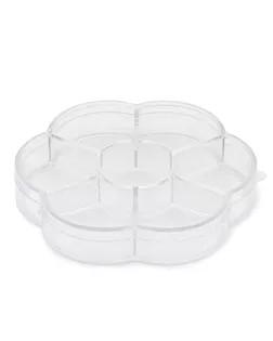 Контейнер 14 д/бисера Ромашка с 7 отделениями арт. АРС-62849-1-АРС0001262825