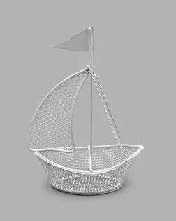 Кораблик Y-4011 (4, 0*11, 5см), металл., бел. арт. АРС-62324-1-АРС0001262904