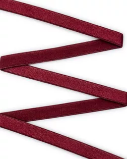 ML177.010 Лента бретельная блестящая 6,95гр/м, эластичность 60%, 10мм*50м (бордовый) арт. АРС-57477-1-АРС0001271117