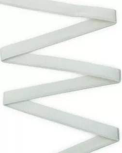 ML177.010 Лента бретельная блестящая 6,95гр/м, эластичность 60%, 10мм*50м (молочный) арт. АРС-57481-1-АРС0001271121