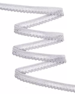 0313/81 Резинка ажурная 13,5мм*50м (светло-серый) арт. АРС-55008-1-АРС0001283093