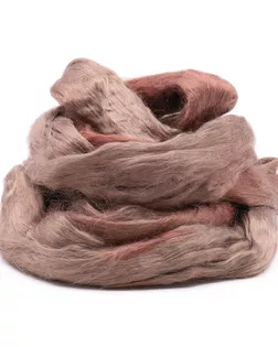 Шерсть для валяния вискоза 100%, 50 гр. (1438 мультиколор темно-бежевый) арт. АРС-54318-1-АРС0001283530