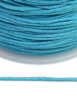 Шнур вощеный 1,0мм*100м цветной на катушке 0371-9002 (274 ярко-синий) арт. АРС-57121-1-АРС0001284779