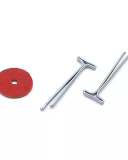 Набор креплений: диск фибры 12мм (10шт), Т-шплинт 1,6*20мм (5шт) арт. АРС-59092-1-АРС0001294185