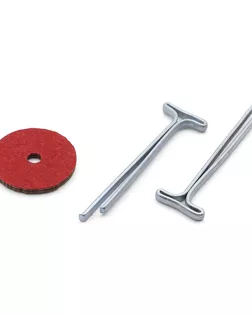 Набор креплений: диск фибры 12мм (40шт), Т-шплинт 1,6*20мм (20шт) арт. АРС-59095-1-АРС0001294188