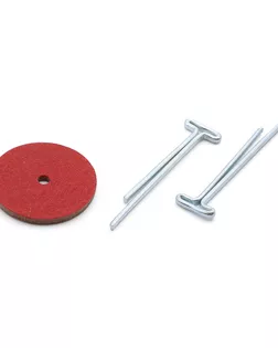 Набор креплений: диск фибры 20мм (20шт), Т-шплинт 2*25мм (10шт) арт. АРС-59098-1-АРС0001294191