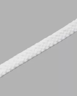 Р60331 Шнур отделочный плоский, белый, 2,3см*50м (полиэстер, хлопок) арт. АРС-60103-1-АРС0001296654