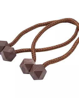 MTW183 Подхваты для штор магнитные, 2шт/упак (шоколад) арт. АРС-62521-1-АРС0001297745