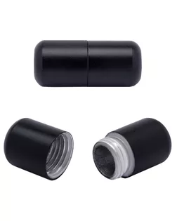 9398398 Фиксатор для шнурков, пара, d=8мм, 1,8см, цвет чёрный арт. АРС-61089-1-АРС0001299942