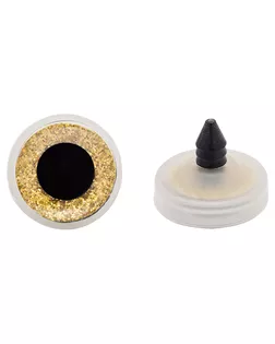 Глазки для игрушек винтовые с фиксатором, диаметр 16мм, 5 цветов, 10шт, Astra&Craft арт. АРС-62155-1-АРС0001300274