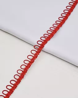 13-7735 Тесьма декоративная с петлями 1,5см* 18,29м (бордовый) арт. АРС-62492-1-АРС0001301826