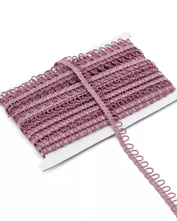 13-7735 Тесьма декоративная с петлями 1,5см* 18,29м (старая роза) арт. АРС-62432-1-АРС0001301831