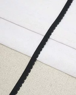 2407-1 Резинка бельевая 1,3см*45,72м (черный) арт. АРС-63869-1-АРС0001302171