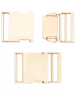 TBY-7783 Пряжка-фастекс металл, 38мм ушко, 62x42мм, упак(6шт) (золотой) арт. АРС-62433-1-АРС0001304775