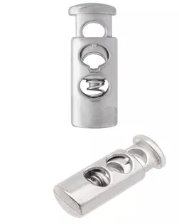 MFR19 Фиксатор металлический 22,5х8,4мм, отв.4,0мм, упак(25шт) (матовый серебристый) арт. АРС-63146-1-АРС0001304868