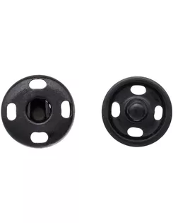 27437 Кнопки CSC 9мм пришивные на блистере, уп. 24шт, черный арт. АРС-62973-1-АРС0001305492