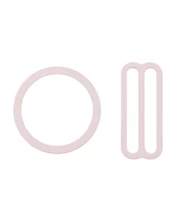 27804 Набор металлической фурнитуры для бюстгальтера цв.1256 персиковый (роз.перс.).: кольцо d-19 мм -4 шт, регулятор  арт. АРС-63436-1-АРС0001308417