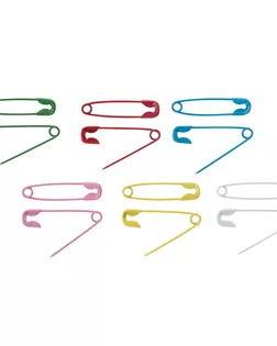 4AL-120 Булавки английские цветные 2см в футляре, упак/50шт арт. АРС-65680-1-АРС0001310935