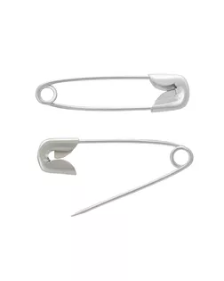 4AL-197 Булавки английские 1,8см в футляре, цвет серебро, упак/100шт арт. АРС-65483-1-АРС0001310936