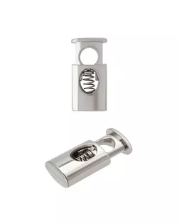 IR-902 Стопор 'Цилиндр' d=4мм, 20*10мм, металл (никель) арт. АРС-65942-1-АРС0001311258