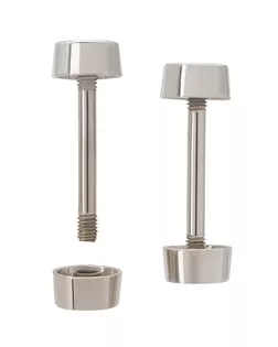 Шпилька для сумки L-20мм/10мм с 'таблеткой' d-10мм, металл (никель) арт. АРС-65840-1-АРС0001311752