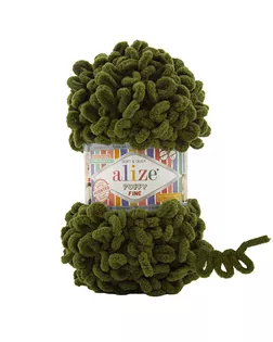 Пряжа Alize 'Puffy Fine' 100г 14,5м (100% микрополиэстер) (620 хвойный мох) арт. АРС-66738-1-АРС0001313411