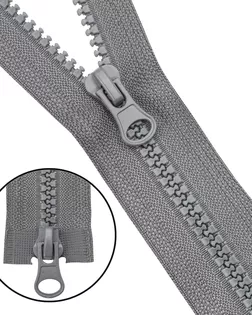 Молния трактор т5 2 замка 100см (275 серый) арт. АРС-66490-1-АРС0001313883