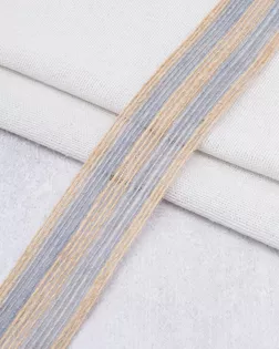 23505 Тесьма 1-Н09 джутовая 3,0см , 20м ( голубой) арт. АРС-64916-1-АРС0001314181