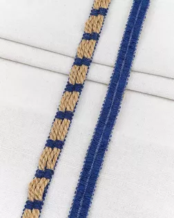 23514 Тесьма 1-Н31 1,2см (80%лен 20% х/б) 20м, цв. синий арт. АРС-64925-1-АРС0001314190