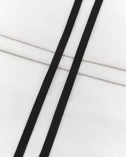 288444 Тесьма замшевая отд. 9мм, 19м, цв. черный арт. АРС-64956-1-АРС0001314223