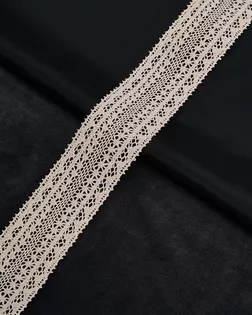 3AR3318 Кружево х/б 4,2см*3,4м (+/- 4см), цвет неотбеленный арт. АРС-66238-1-АРС0001316498