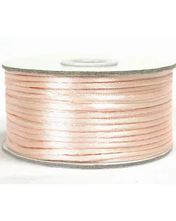 Шнур атласный круглый (для воздушных петель) 2мм*50м (3124 бежевый светлый) арт. АРС-66098-1-АРС0001316862
